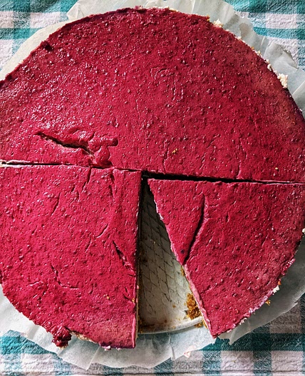 Cheesecake choco-framboise