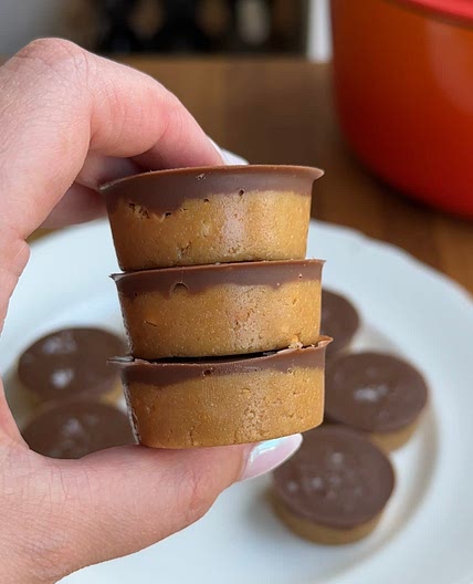 Healthy Peanut Butter Cups 🥜