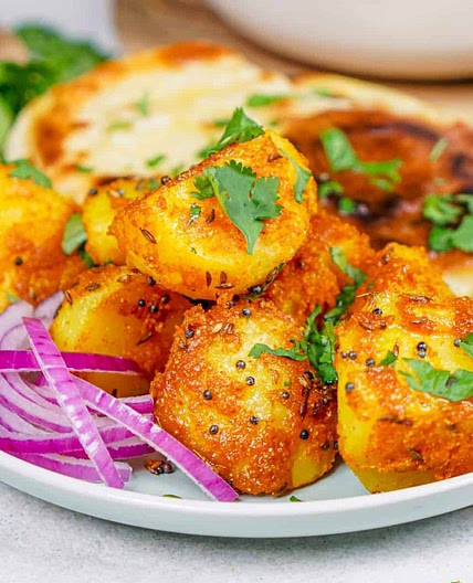 Bombay Potatoes (Spicy Indian Roast Potatoes)