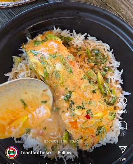 Salmon Coconut Lime Curry