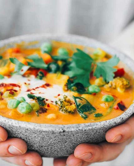 Vegan Thai Potato Curry (Spicy)