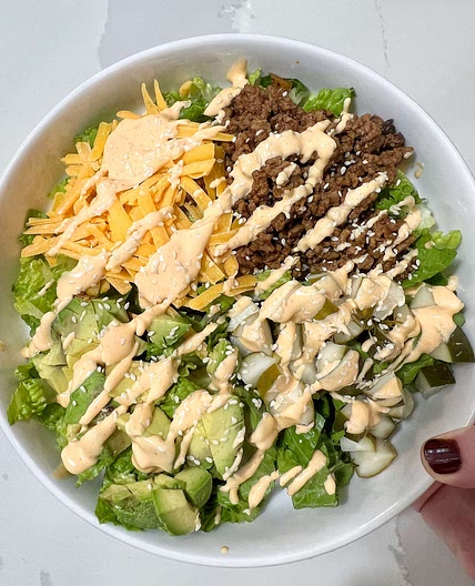 Burger Salad