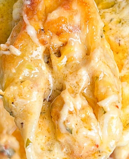 Chicken Scampi Stuffed Pasta Shells – Bad Batch Baking -...