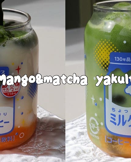 Mango&matcha yakult
