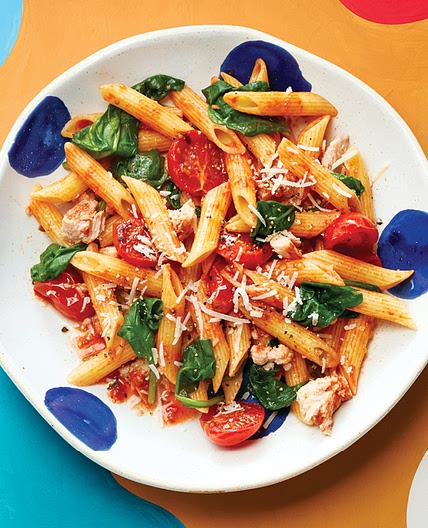 Tuna And Cherry Tomato Pasta