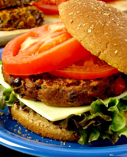 Vegan Black Bean Burger