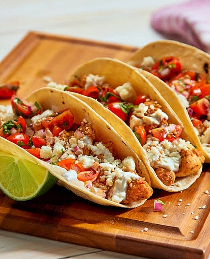 Tacos de pollo