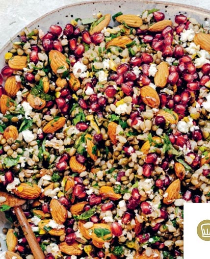 Could this be your new go-to ancient Greek grains salad (with vegan and gluten-free versions)?