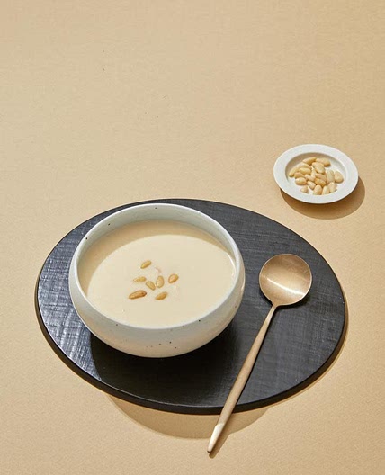 잣죽