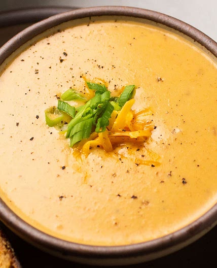 Apple Beer Cheese Soup