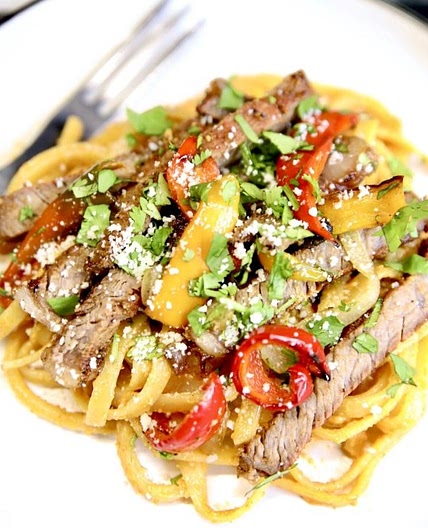 Steak Fajita Pasta