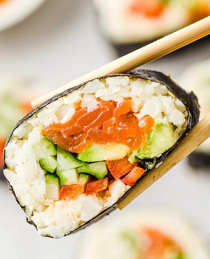 Low-Carb Sushi Wraps