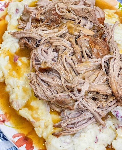 Crock Pot Apple Cider Pork Loin