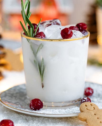 White Christmas Margarita 