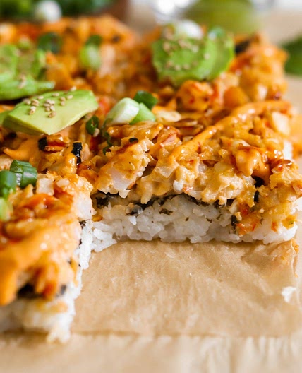 Crispy Sushi Bake Roll