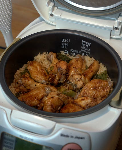 Rice Cooker Soy Garlic Wings