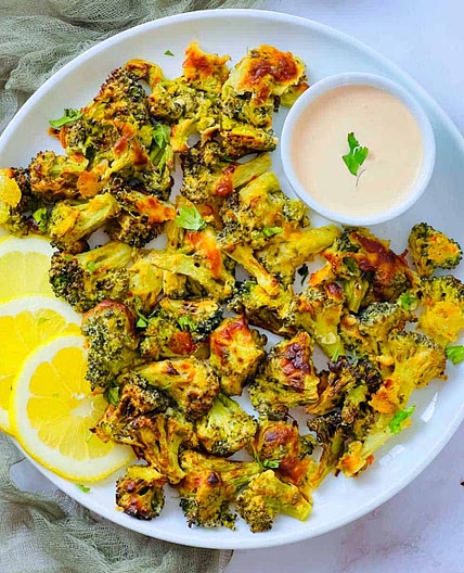 Air Fryer Broccoli (Malai Broccoli)