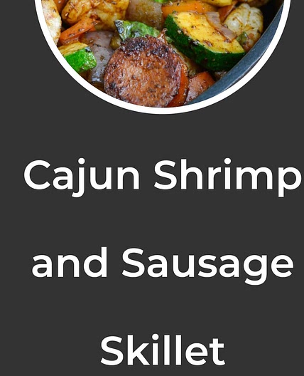 Cajun shrimp and sausage