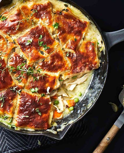 Mushroom and Leek Pot Pie
