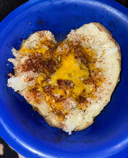 Loaded baked potato 