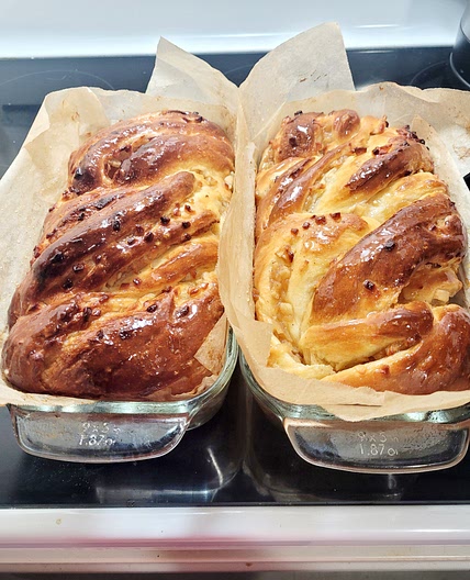 "Green Apple Pie" Babka