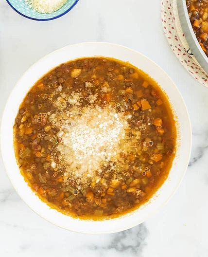 Favorite Lentil Soup with Veggies