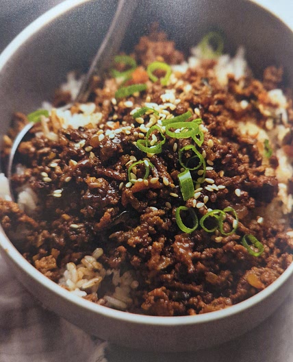 Teriyaki beef bowl