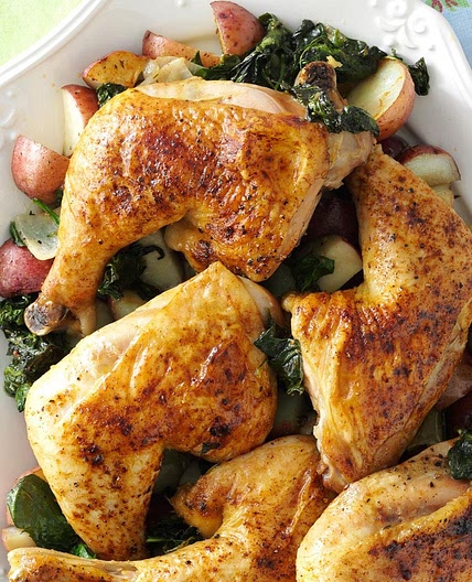 Roasted Chicken & Red Potatoes