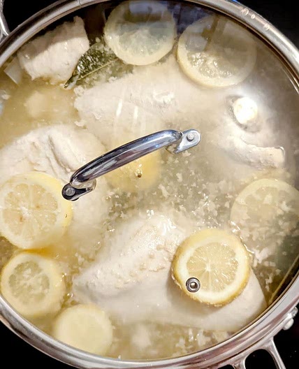 Poached Chicken Breasts (Magnolia Table)