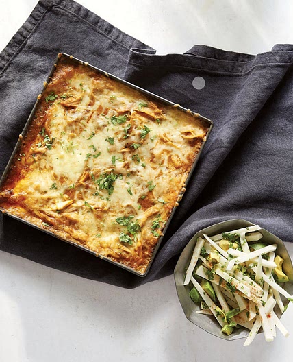 King Ranch Chicken with Mexican-Style Jicama Salad
