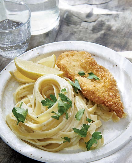 Mrs. Gail’s Chicken and Fettuccine Alfredo (Magnolia Table)