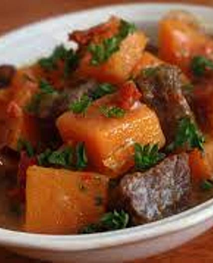 Beef Stew with Butternut Squash