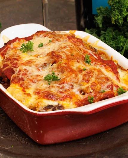 Mini Eggplant Parmesan