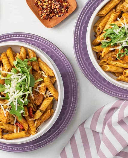 Chicken Tikka Penne Pasta
