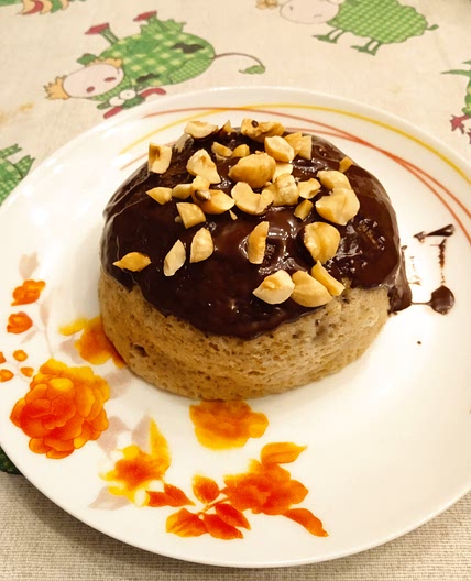 Tortino di banana e cioccolato
