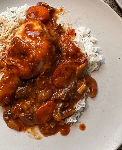 Chicken cacciatore
