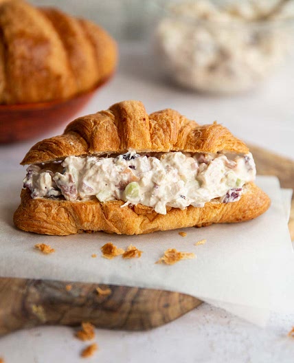 Parmesean and Basil Chicken Salad