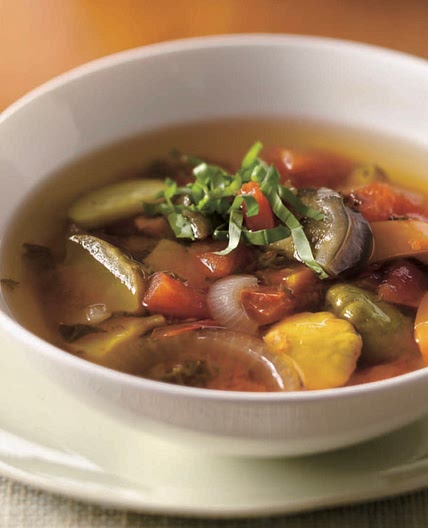 Summer Vegetable Ratatouille Soup