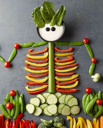 Halloween Veggie Tray