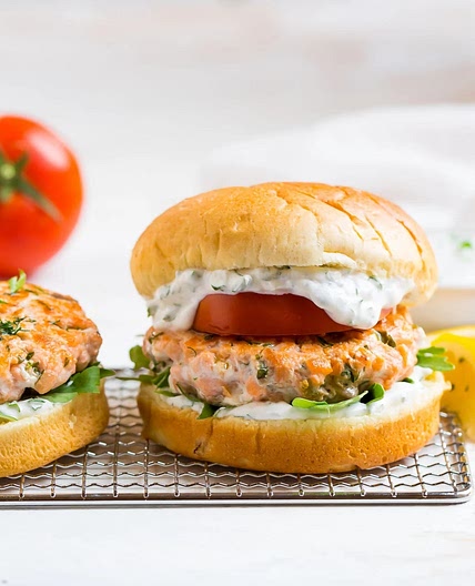 Salmon Burgers
