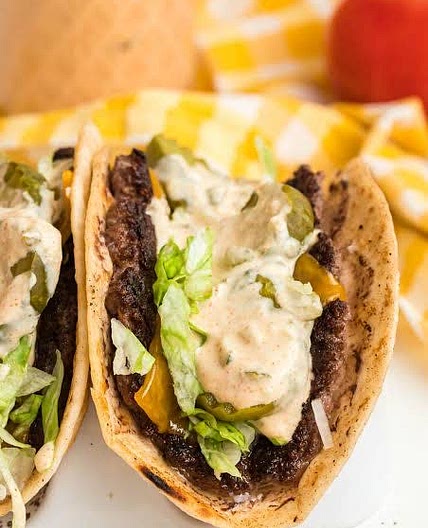 Big Mac Taco with a Twist 