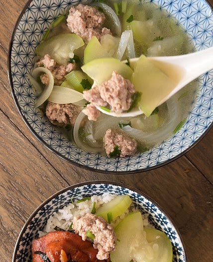 Opo squash soup 