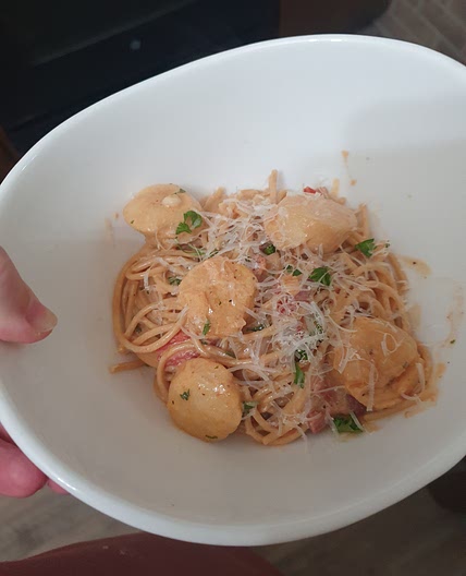 Lemon Parsley Creamy Pasta