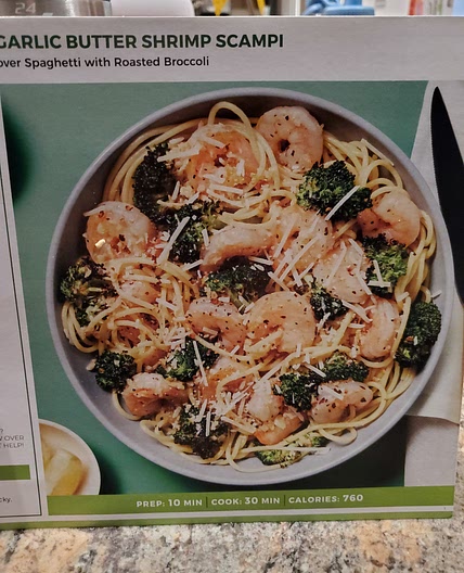 HF - garlic butter shrimp scampi