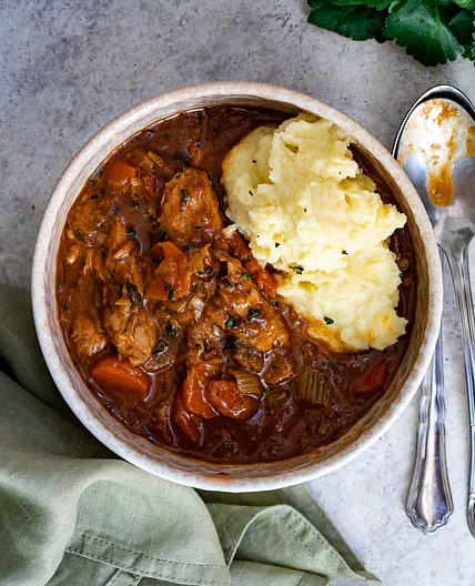 Vegan Irish Stew with Guinness