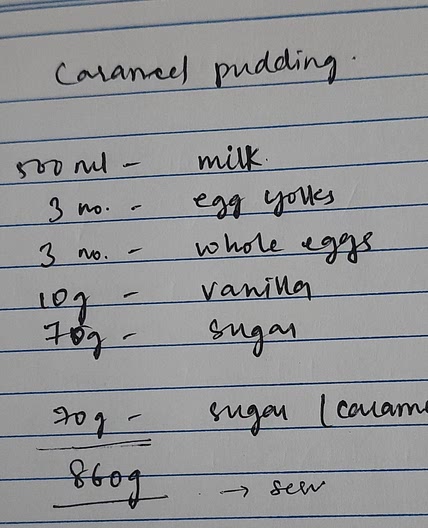 Caramel pudding 🍮