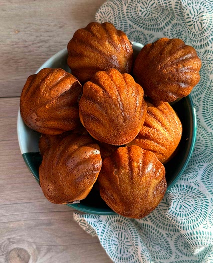 Madeleines protéinés 