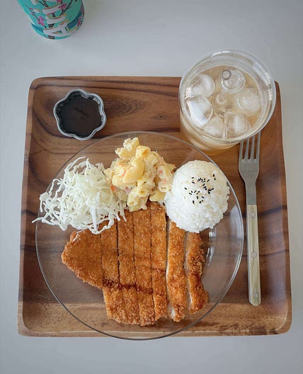 L&L Hawaiian chicken katsu capicat 