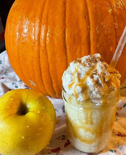 Apple cinnamon fall smoothie 