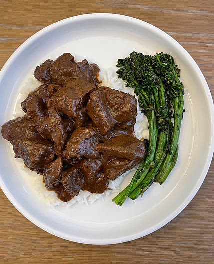  Beef Tips & Gravy